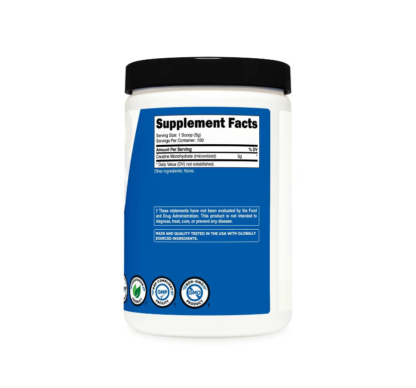 Creatine Monohydrate Nutritional Supplement Powder