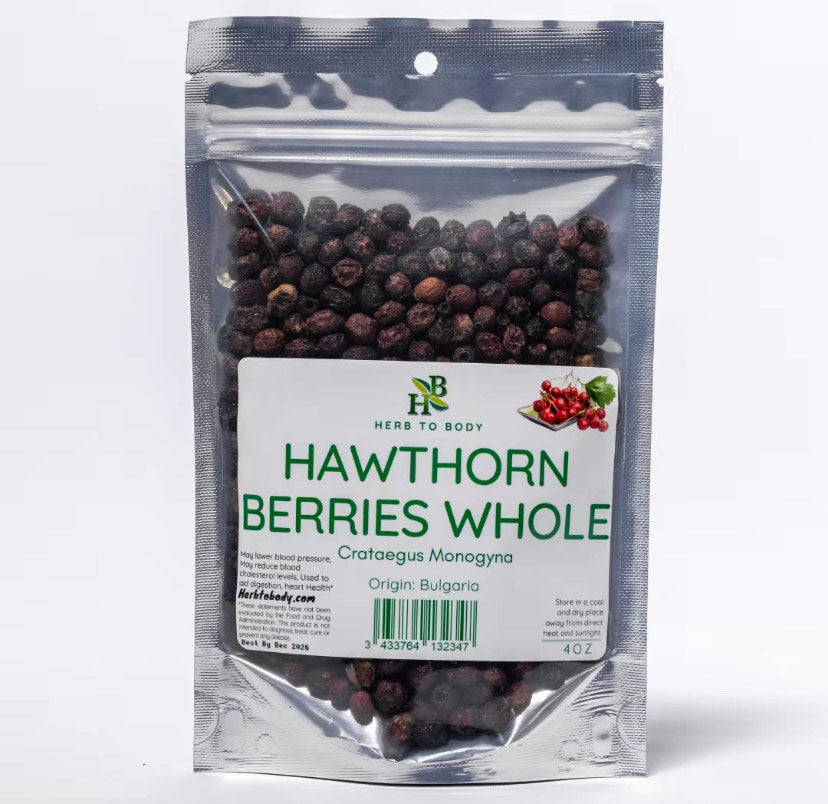 Whole Hawthorn Berries 4oz