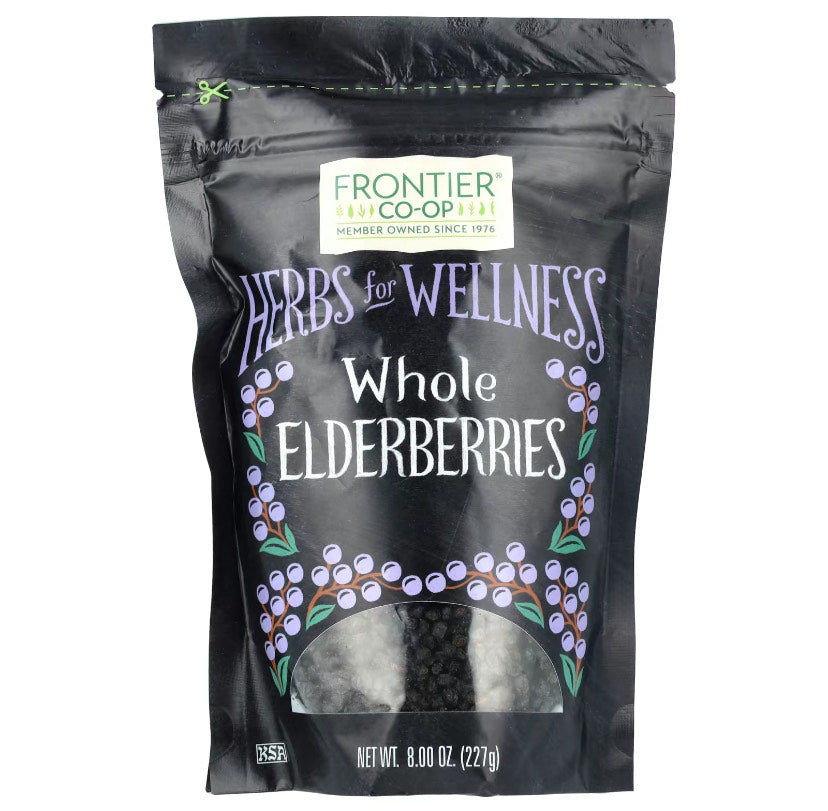 Whole Elderberries 8oz (227g)