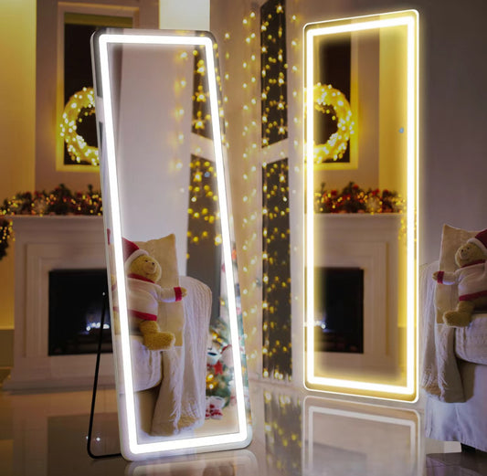 LED Full Length Mirror 64" x 21"