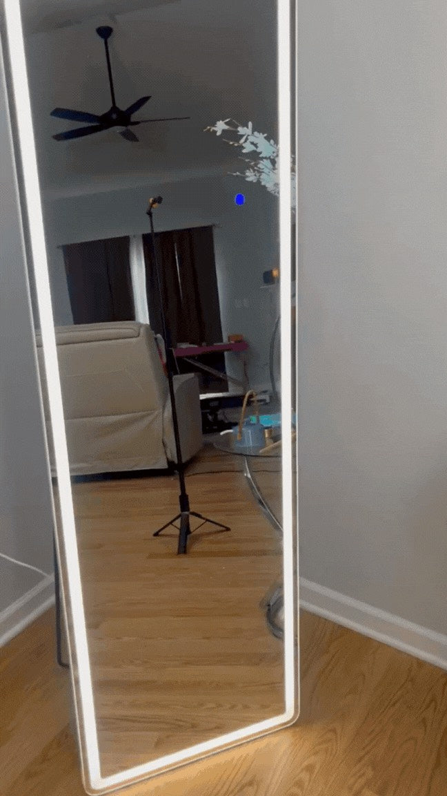 LED Full Length Mirror 64" x 21"