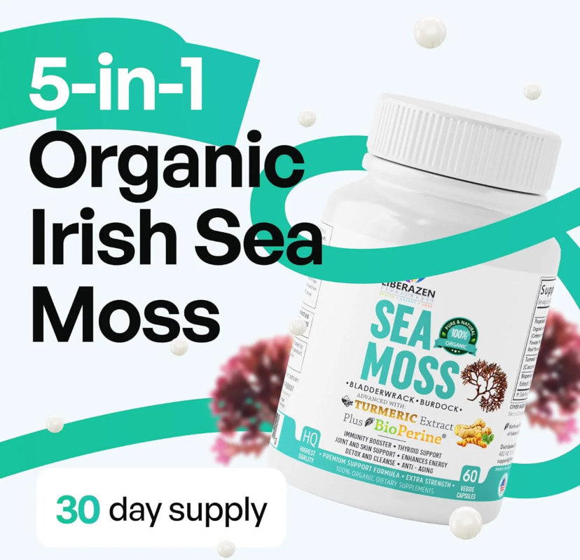 Organic Irish Sea Moss Vitamins