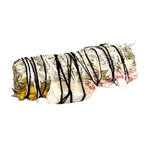 Quartz Sage Harmony: White/Pink/Yellow Espuela